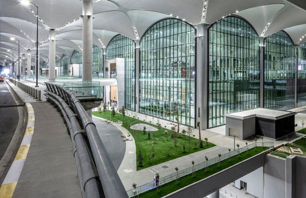 THY A.O. Neuer Flughafen Istanbul, A-Zonen-Parkplatz und elektrische Infrastrukturarbeiten, 2020