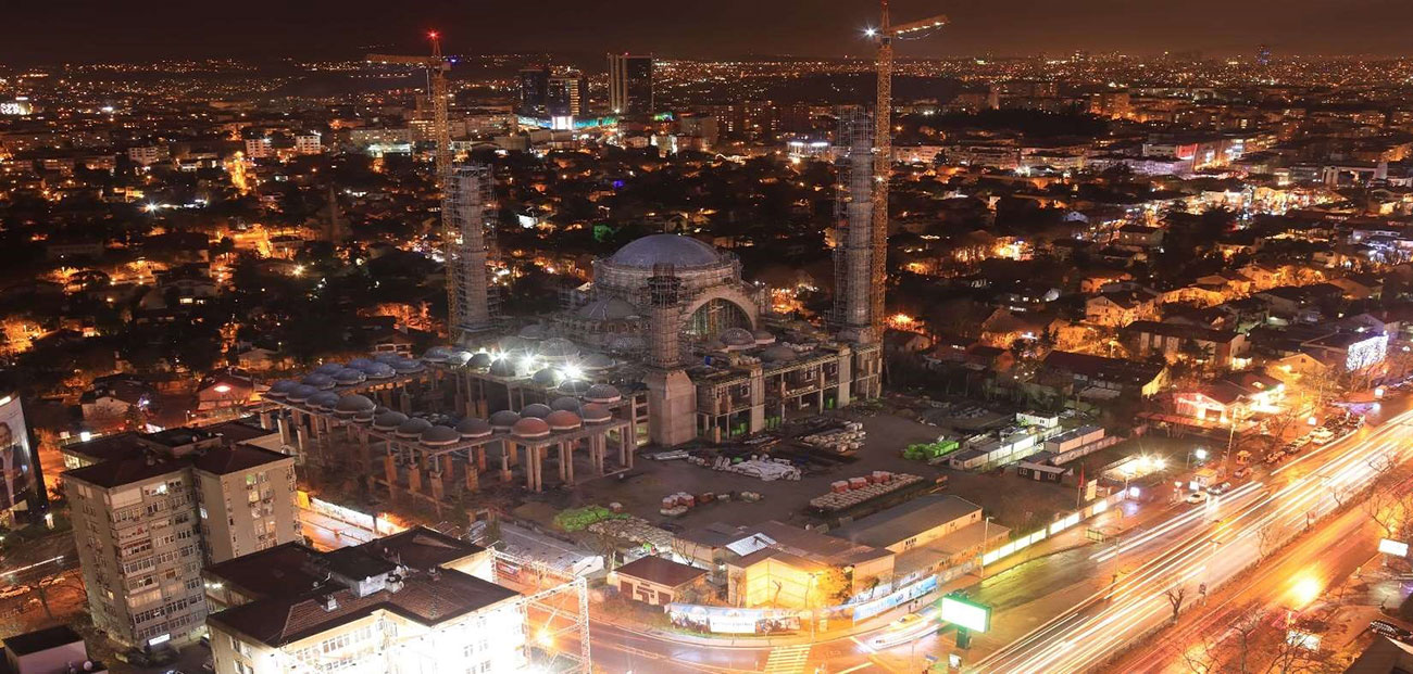 LEVENT BARBAROS HAYRETTİN PAŞA MOSQUE and PARKING LOT